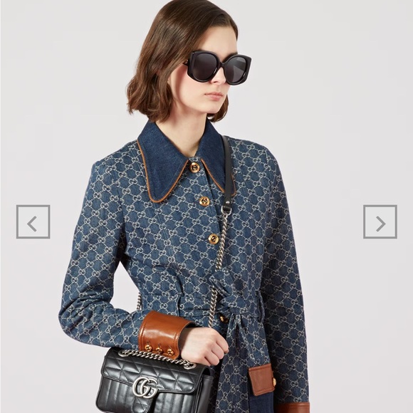 SOLD Gucci GG Marmont Mini chain shoulder bag. - Picture 11 of 15